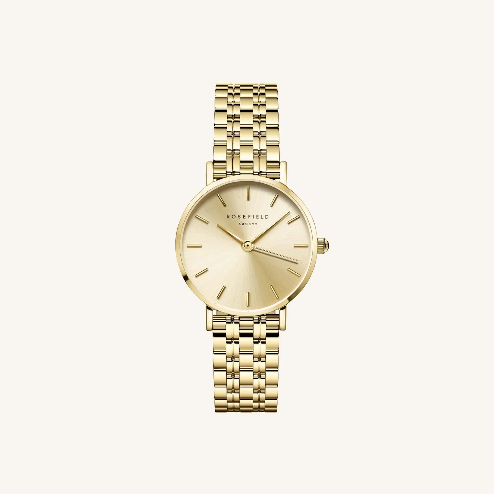 Small Round Champagne Watch