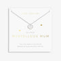 A Little 'Marvellous Mum' Necklace in Silver Plating image 0