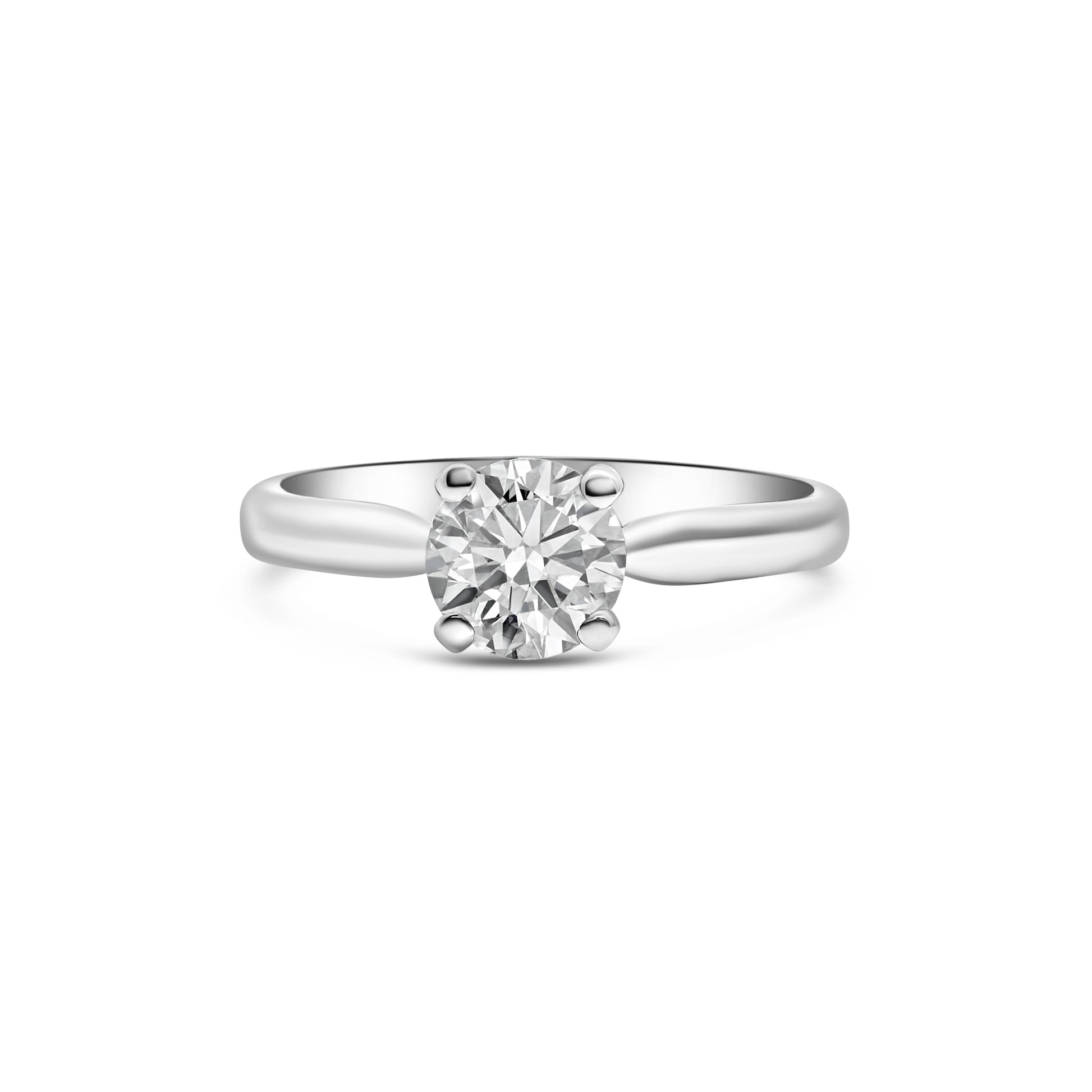 Platinum Diamond Solitaire Engagement Ring