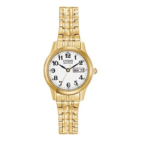Citizen EW3152-95A Ladies Eco-Drive Expanding Bracelet Watch 2601053 image 0