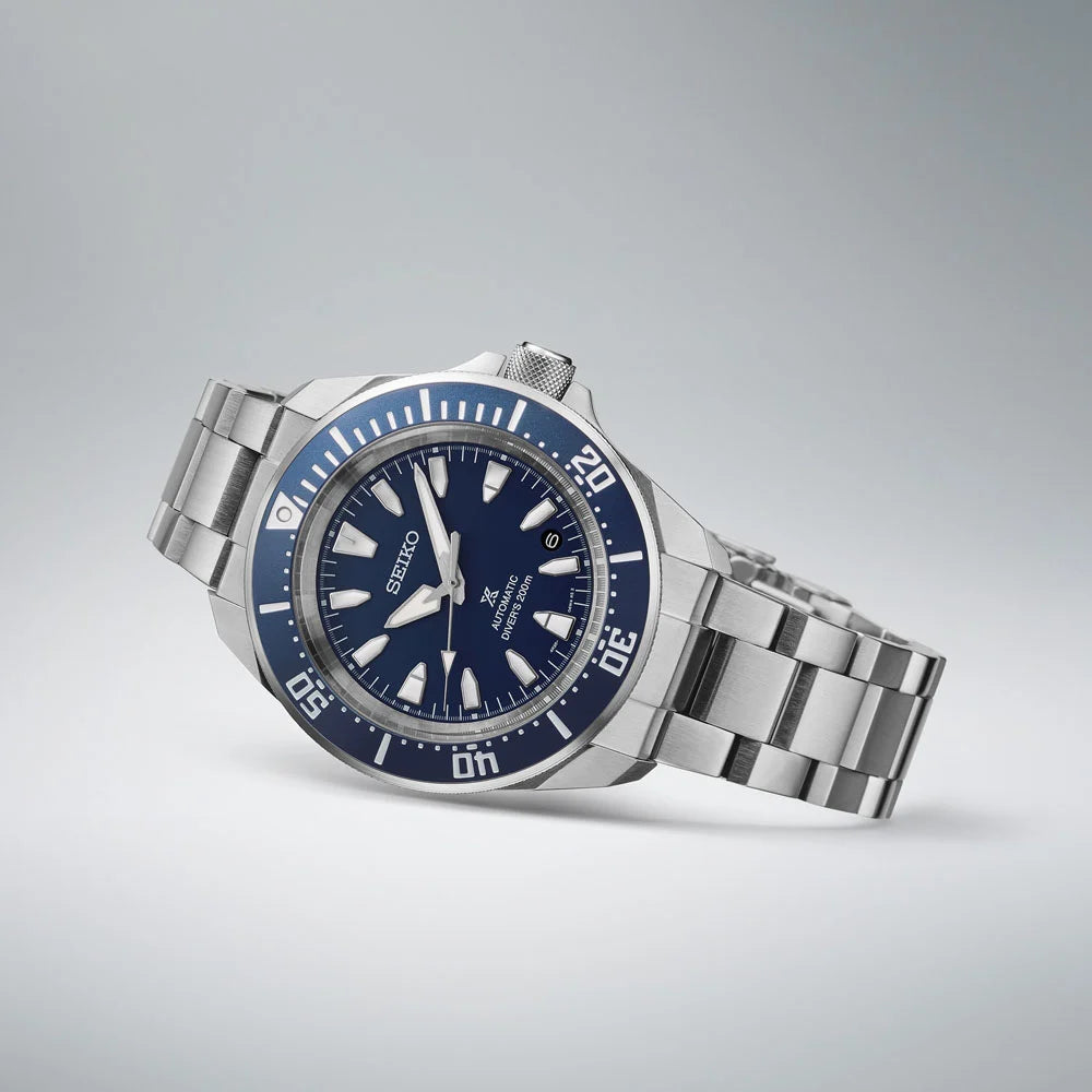 Seiko Prospex 4R Compact Mechanical Diver’s Watch in Cobalt Blue SRPL51 image 1