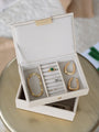 Stackers Mini Jewellery Box Set - Oatmeal image 1