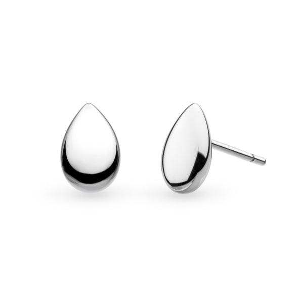 Kit Heath Coast Pebble Smooth Stud Earrings image 0