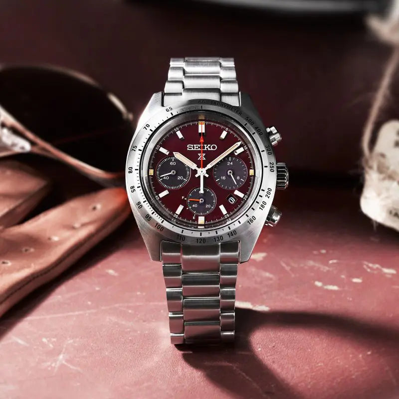 Seiko SSC953P1 Prospex Speedtimer – European Exclusive in Factory Red image 3