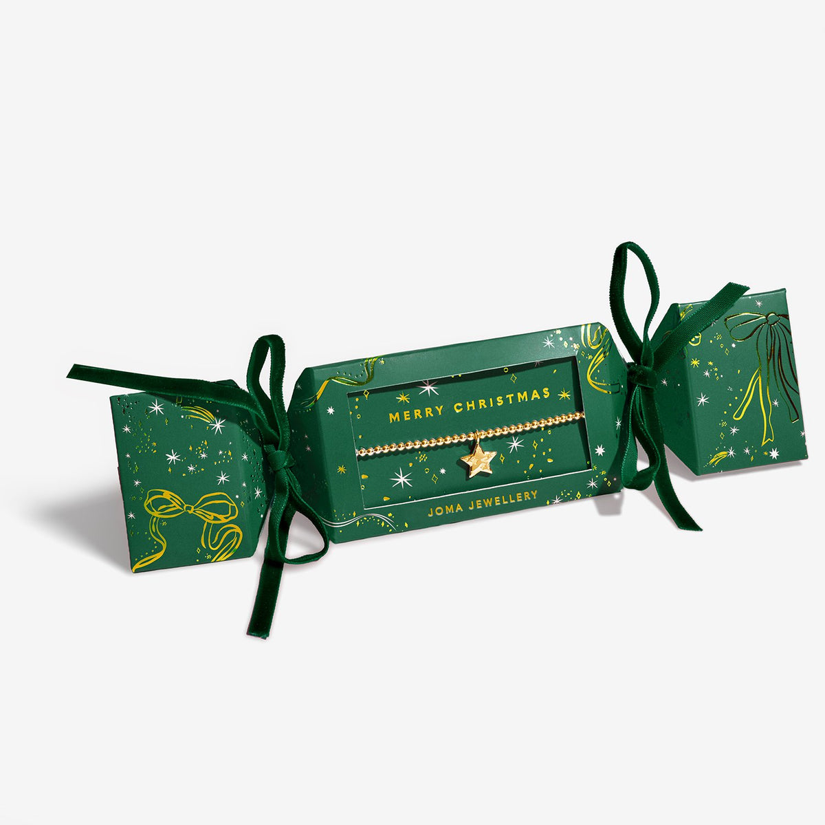 Christmas Cracker 'Merry Christmas' Bracelet