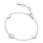 Kit Heath Coast Pebble Glisten Pavé Station Bracelet image 0