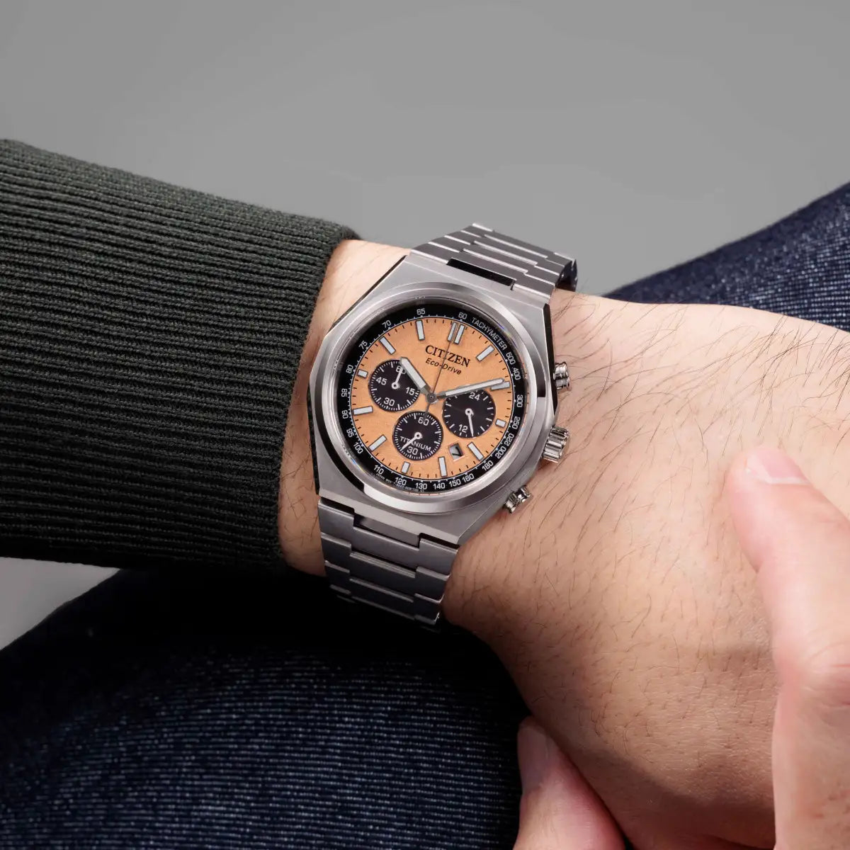 Citizen CA4610-85Z Gents Zenshin Chrono Watch 26030018 image 4