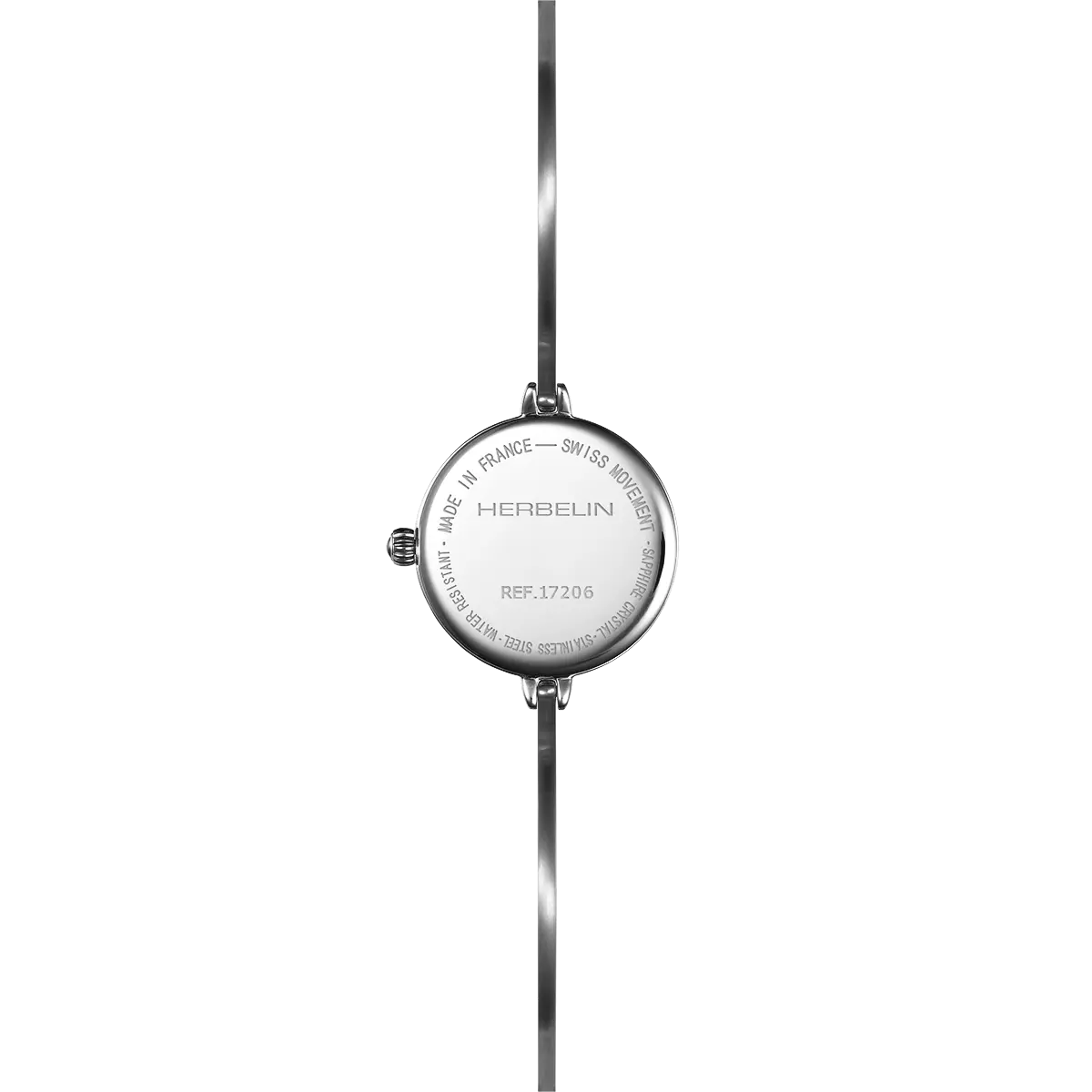 FIL – ROUND QUARTZ – STEEL & WHITE