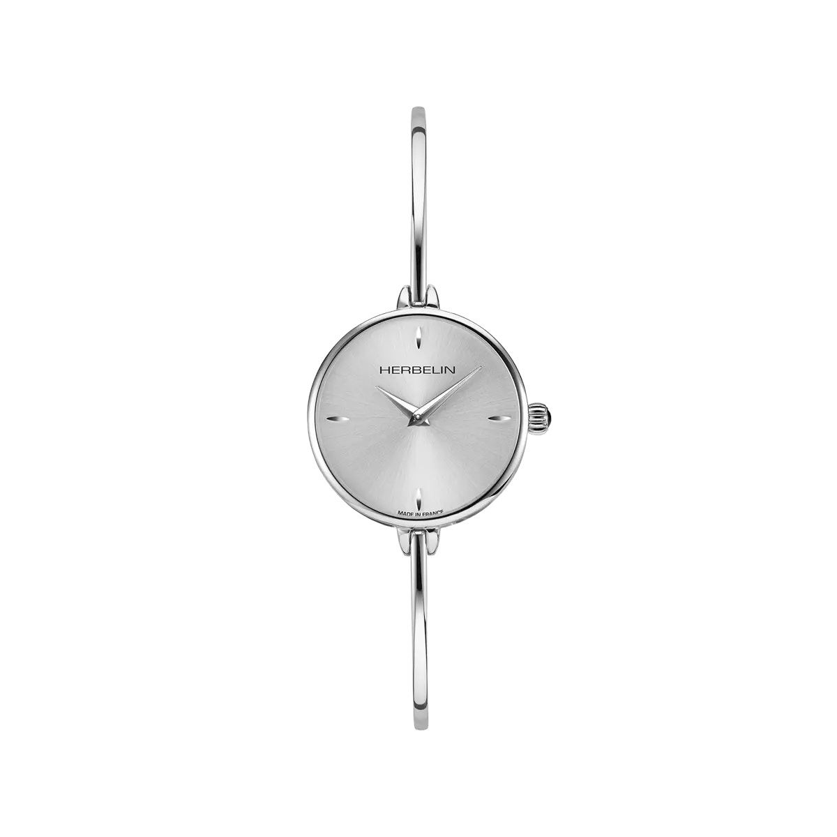 FIL – ROUND QUARTZ – STEEL & WHITE