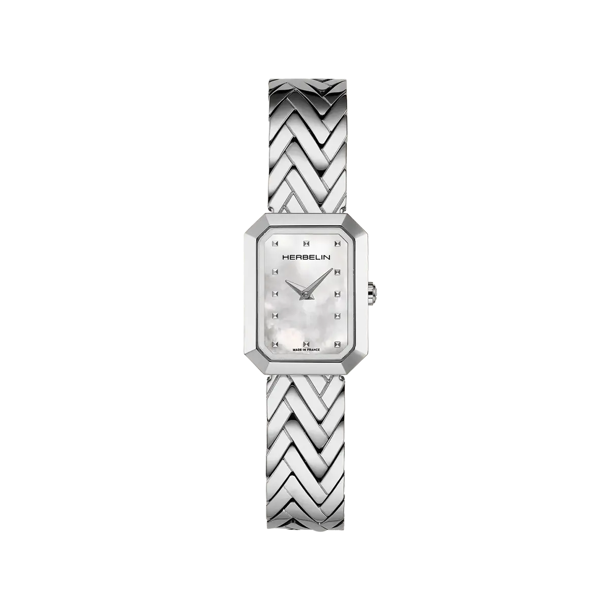 OCTOGÔNE – CHEVRONS – STEEL & MOTHER-OF-PEARL