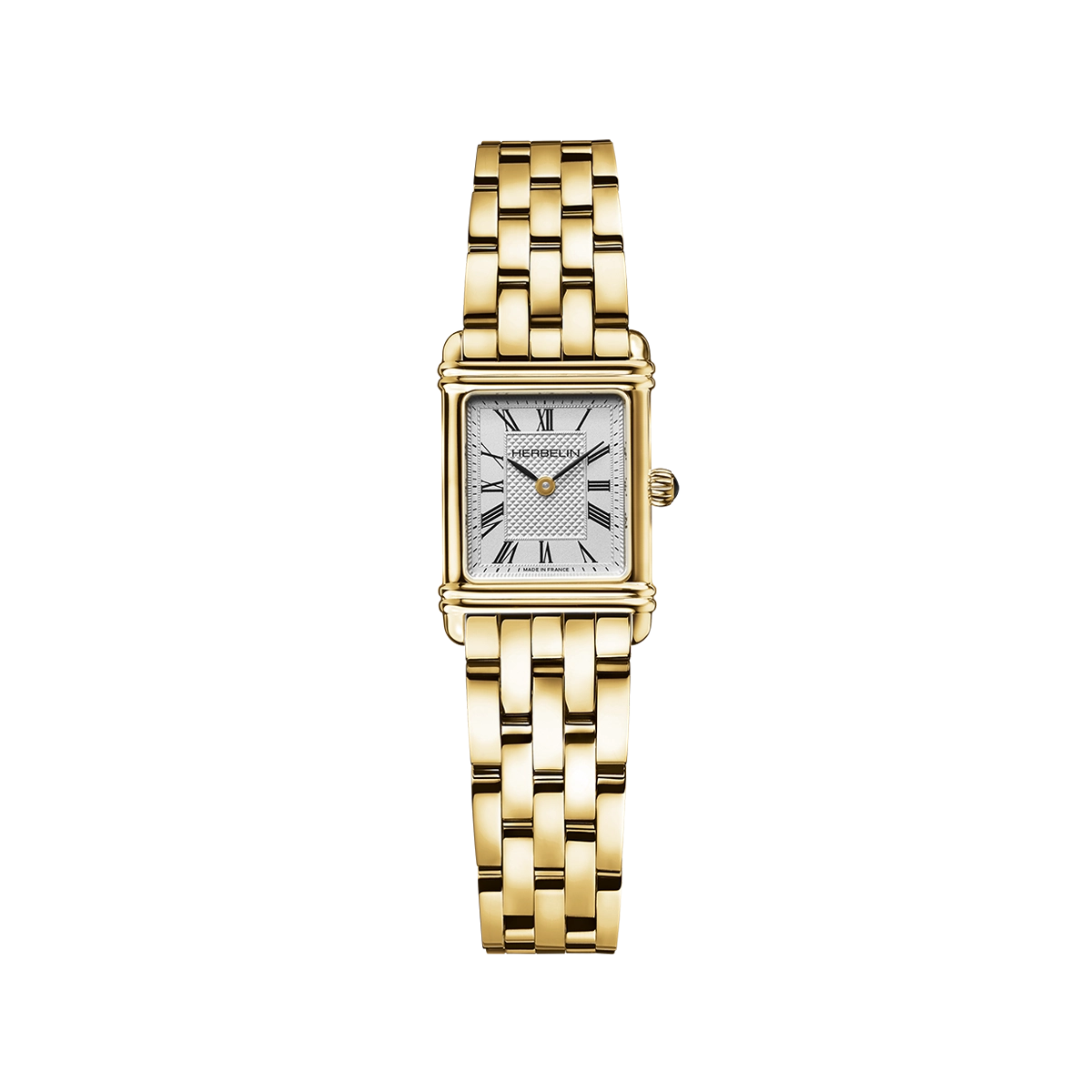 ART DÉCO – QUARTZ – YELLOW GOLD PVD