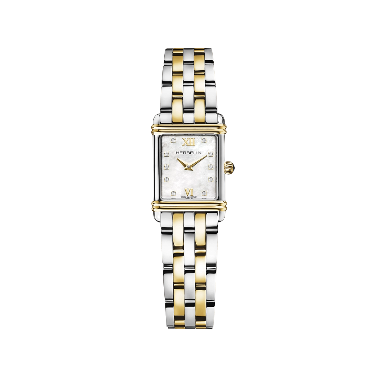 ART DÉCO – QUARTZ – TWO-TONE & ZIRCONIA