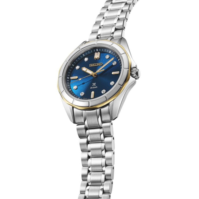 Seiko Prospex Ladies Marine Sports Diamond-set in Nautical Navy SUR620J1 image 1