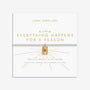 A Little 'Everything Happens For A Reason' Bracelet image 0