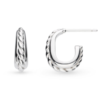 Kit Heath Marina Rope Band Hoop Earrings image 0