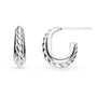 Kit Heath Marina Rope Band Hoop Earrings image 0