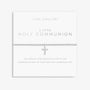 A Little 'First Holy Communion' Bracelet in Silver Plating image 0
