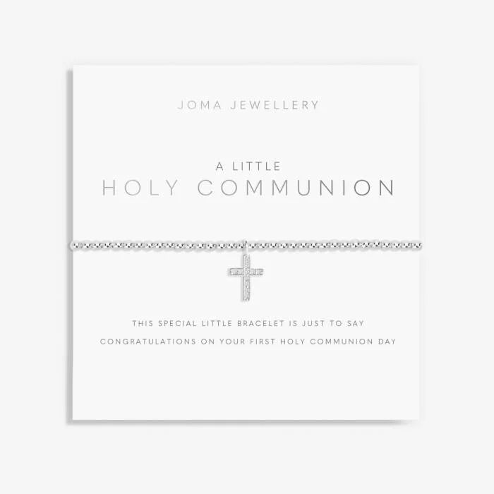 A Little 'First Holy Communion' Bracelet in Silver Plating image 0