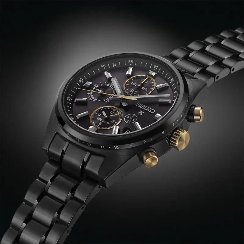 Seiko SSH169J1 Prospex GPS Solar Chronograph Speedtimer in Black image 3