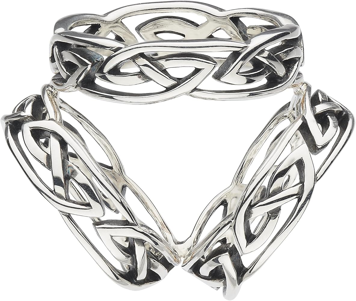 Kit Heath Celtic Three Loop Scarf Ring image 0