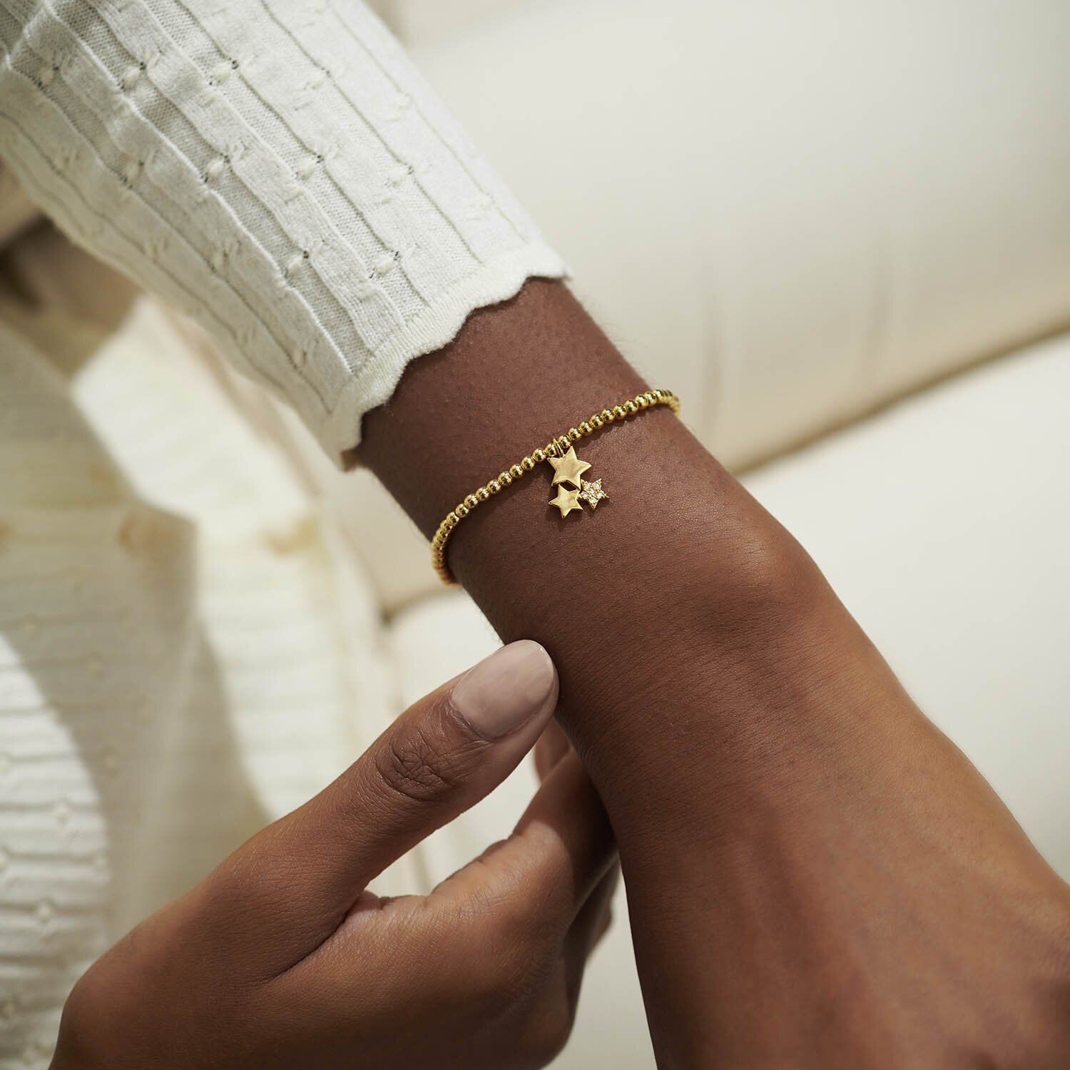 Gold A Little 'Congratulations' Bracelet image 1