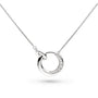 Kit Heath Bevel Cirque Link Pavé Necklace image 0