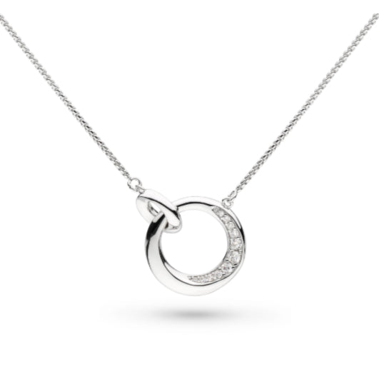 Kit Heath Bevel Cirque Link Pavé Necklace image 0
