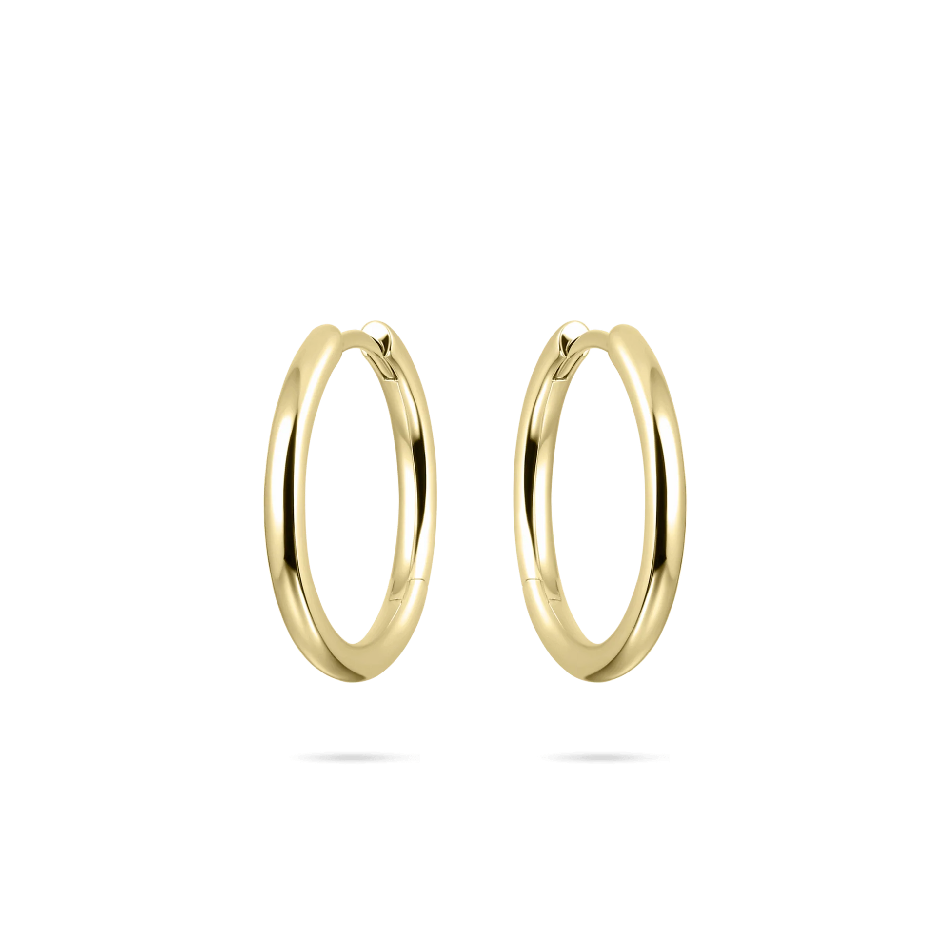 Tube Large Hoop Earrings