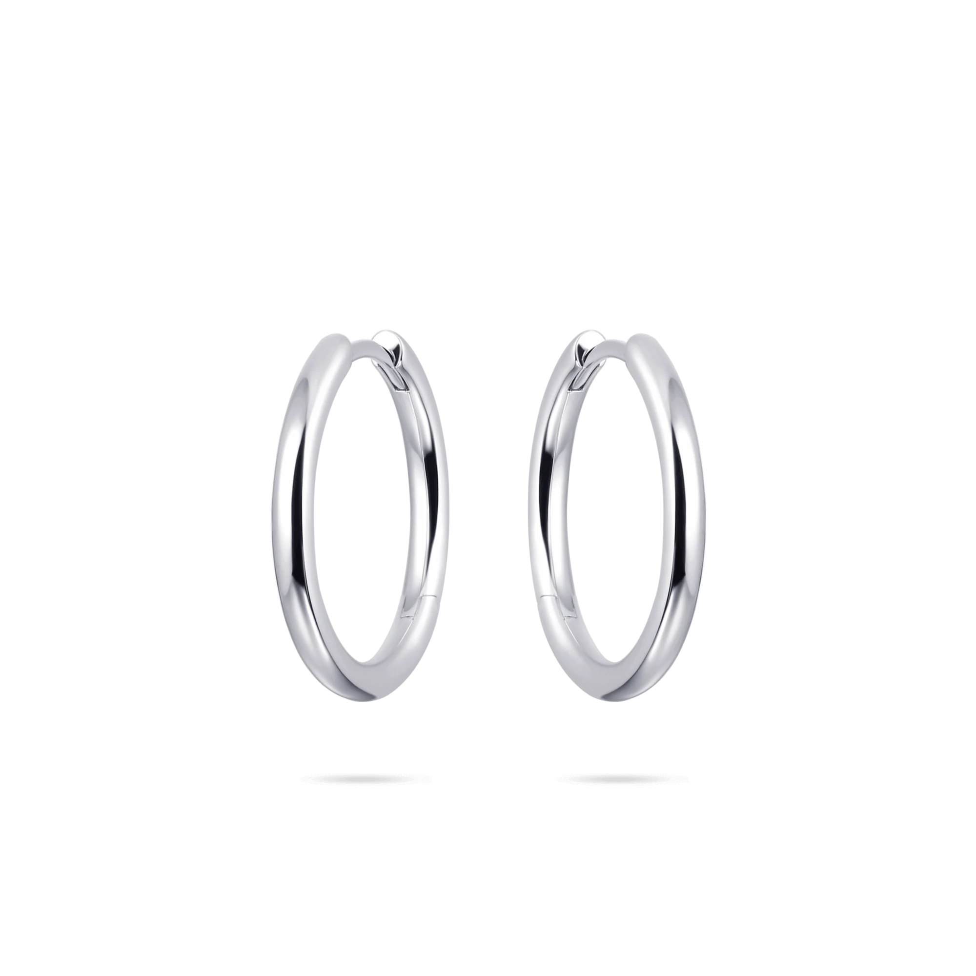 Tube Large Hoop Earrings