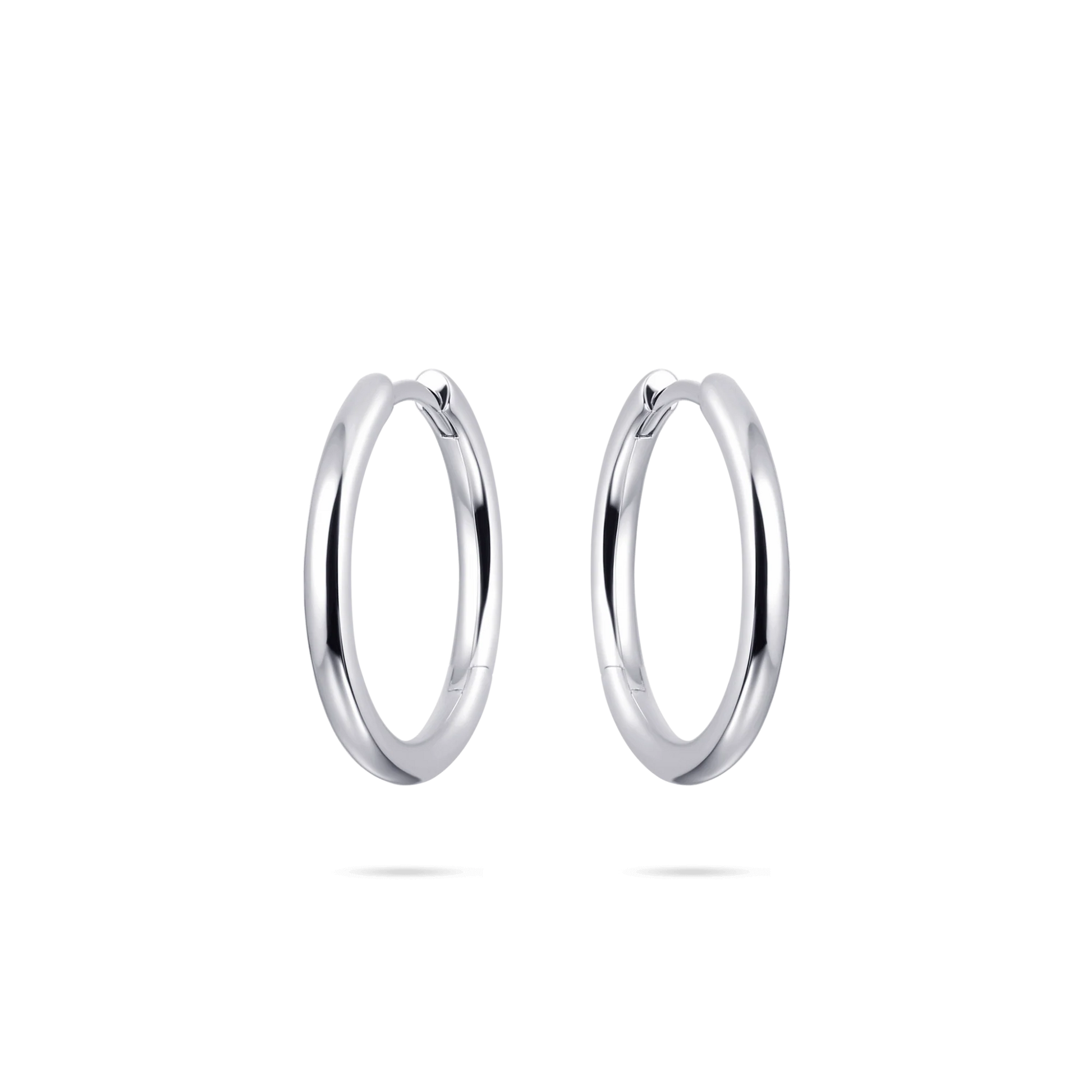 Tube Large Hoop Earrings
