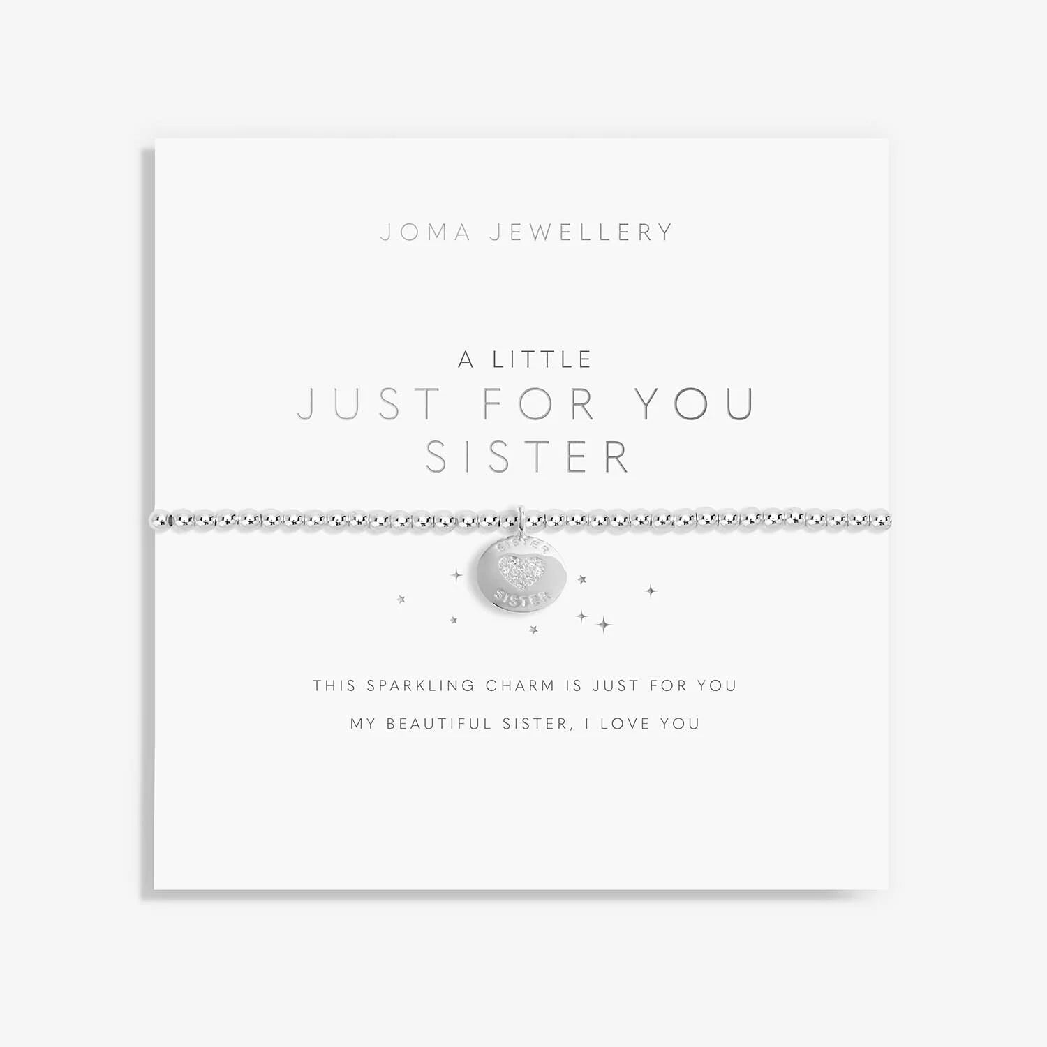A Little 'Just For You Sister' Bracelet image 0