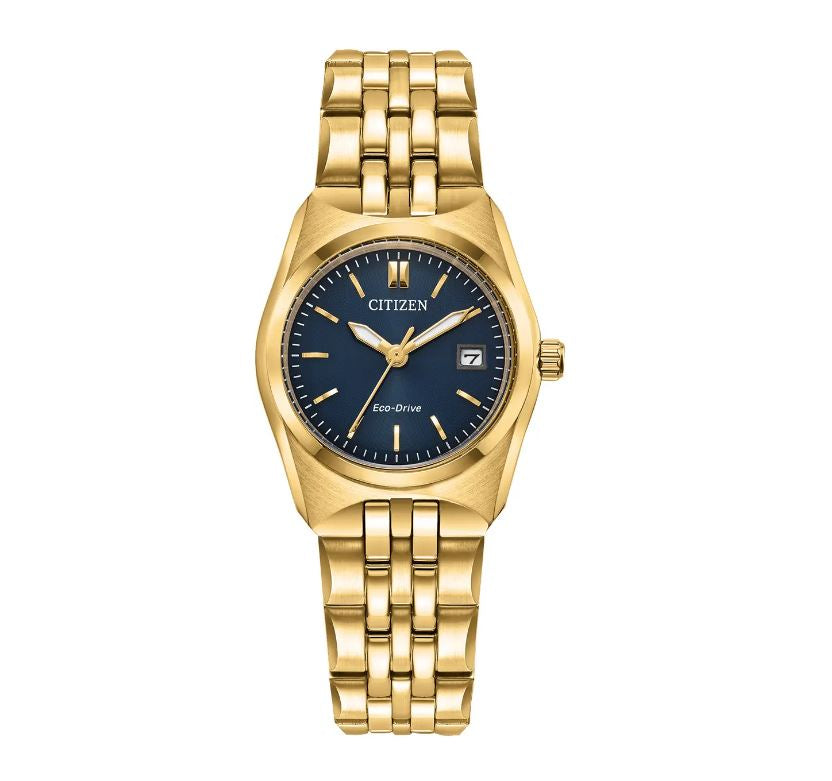 Citizen EW2293-56L Ladies Gold Plate Eco-Drive Watch 26010004 image 0