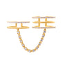 Quartermaine EMR2 18kt Gold & Diamond Empire Double Ring 05030015 image 0