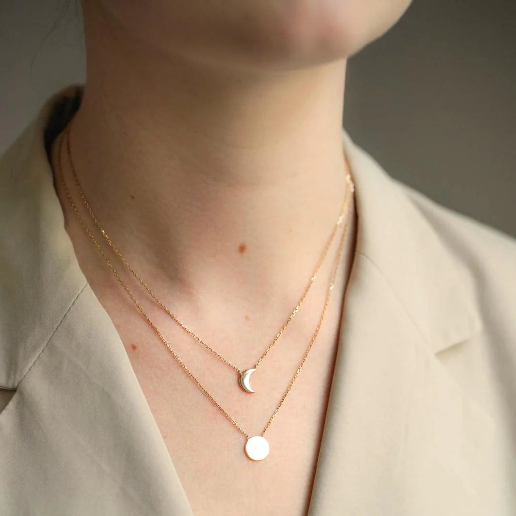 The Sun and the Moon Necklace image 1