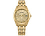 Citizen EO1222-50P Ladies Gold Plate Eco-Drive Watch 2601172 image 0