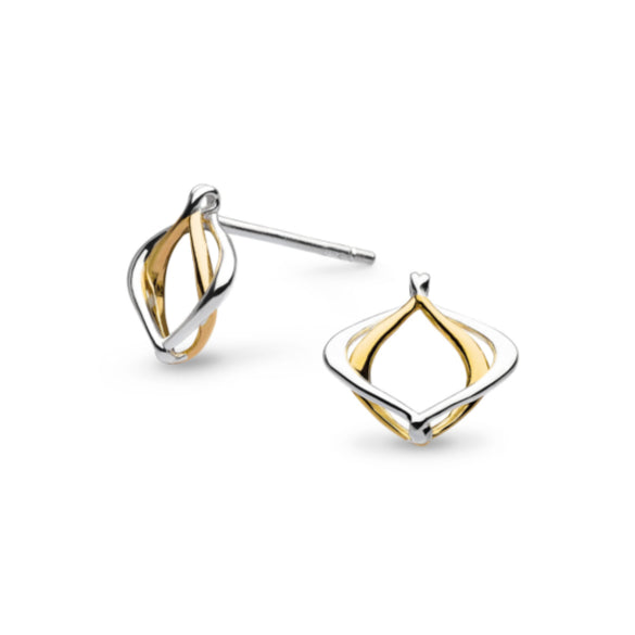 Kit Heath Alicia Golden Petite Stud Earrings image 0