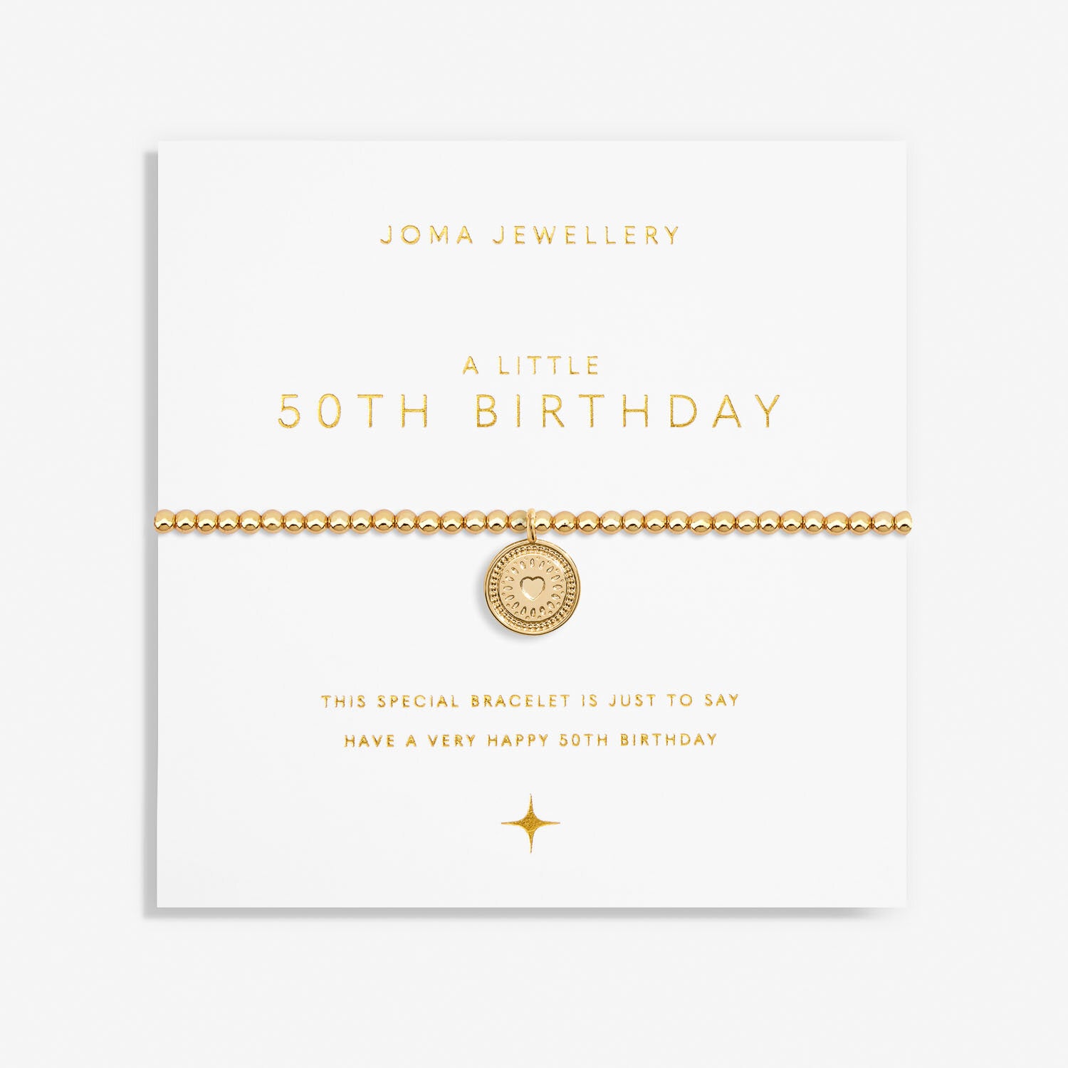 A Little '50th Birthday' Bracelet image 0