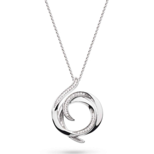 Kit Heath Entwine Helix Wrap Pavé Necklace image 0