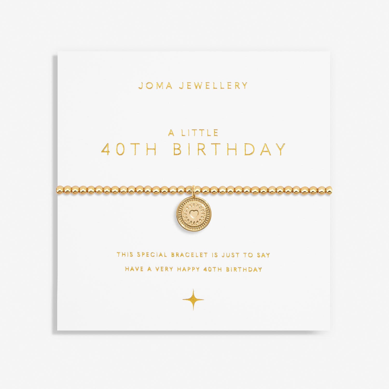 A Little '40th Birthday' Bracelet image 0