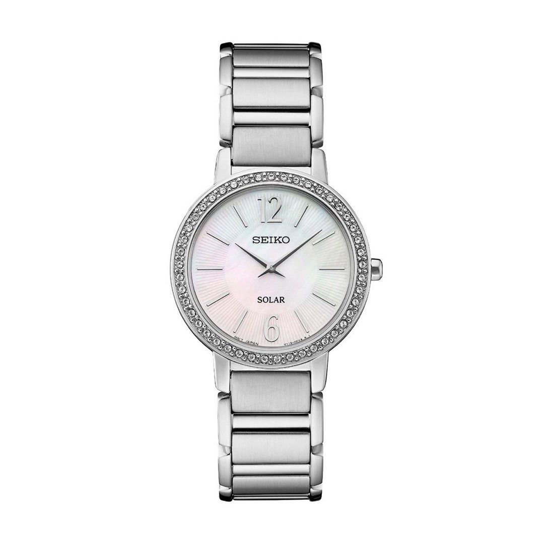Seiko SUP467P1 Classic Mother of Pearl Dial Solar Watch 4801009 image 0