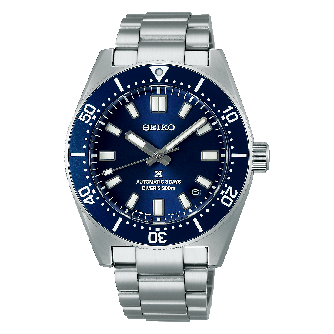 Seiko SPB451J1 Prospex 1965 Heritage Diver’s Watch in Scuba Blue image 0