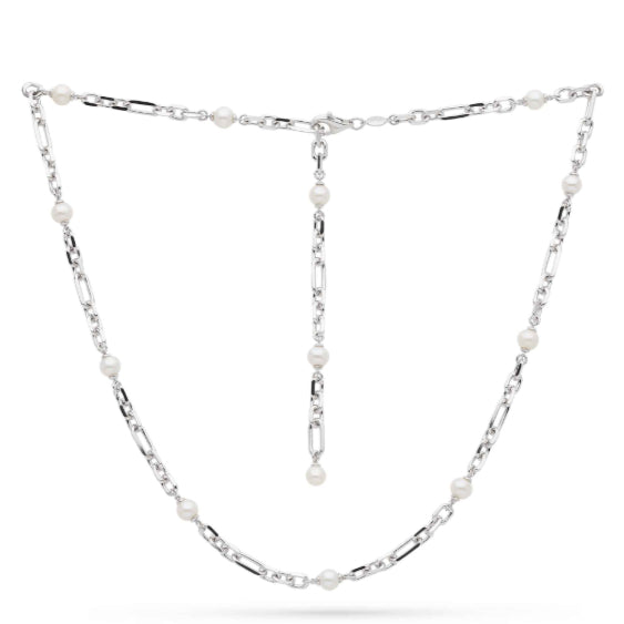 Kit Heath Revival Figaro Pearl Chain Link Necklace image 0