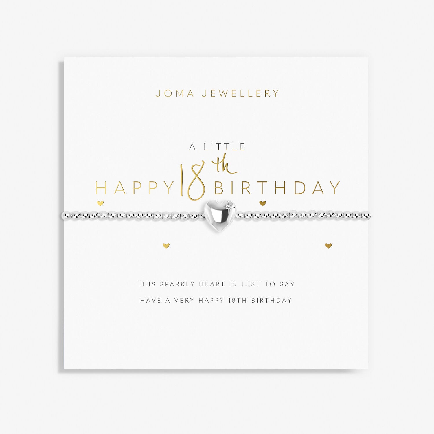 A Little 'Happy 18th Birthday' Bracelet image 0