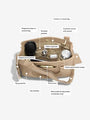 Stackers Small Handbag - Camel image 2