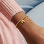 A Little 'Guardian Angel' Bracelet In Gold Plating image 1