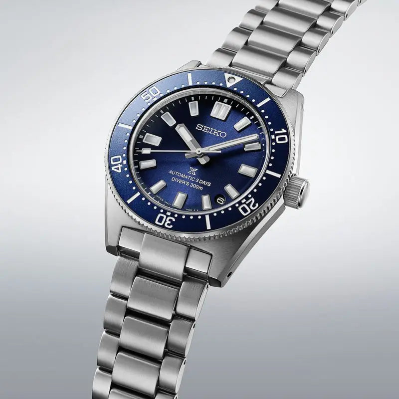 Seiko SPB451J1 Prospex 1965 Heritage Diver’s Watch in Scuba Blue image 1