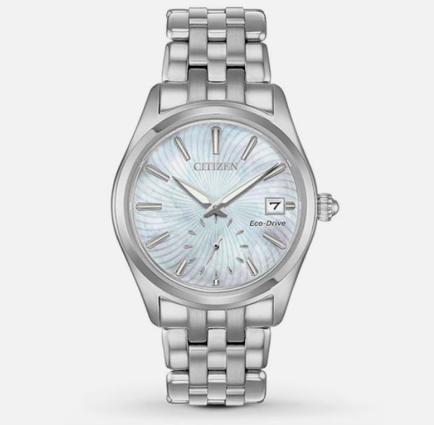 Citizen EV1030-57D Ladies Steel Eco-Drive Watch 2601151 image 0