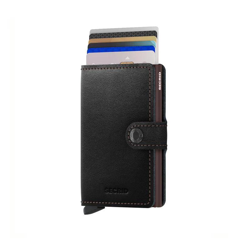 Secrid Miniwallet Original Black&Brown Card holder image 1
