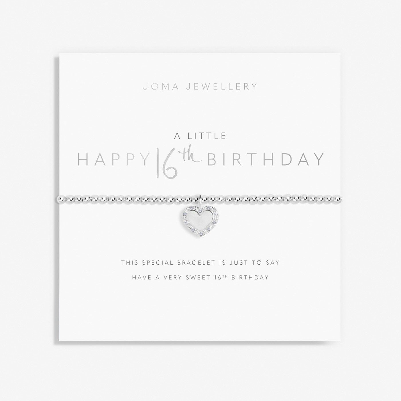 A Little 'Happy Sweet 16th Birthday' Bracelet image 0