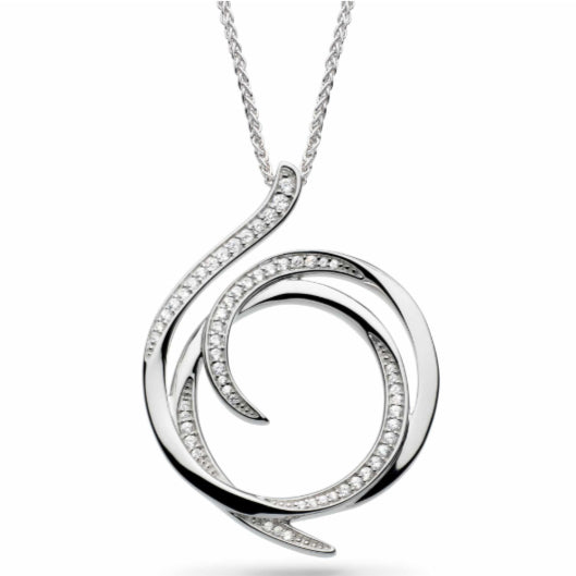 Kit Heath Entwine Helix Wrap Pavé Grande Necklace image 0
